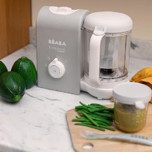Robot Bebe BEABA. Babycook express. robot bebe. 4 en 1 mixeur-cuiseur. bleu baltique