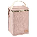 Sac Repas Bebe BEABA. Pochette repas bébé. isotherme. rose poudré