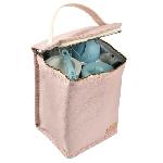 Sac Repas Bebe BEABA. Pochette repas bébé. isotherme. rose poudré