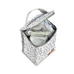 Sac Repas Bebe BEABA. Pochette repas isotherme cherry blossom