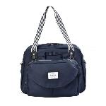 Sac A Langer BEABA. Sac a langer Geneve II. Modulable. Grande contenance. Rangements multiples. Pochette avant amovible. Bleu marine