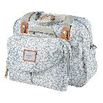 Sac A Langer BEABA. Sac a langer Geneve II. Modulable. Grande contenance. Rangements multiples. Pochette avant amovible. Cherry Blossom