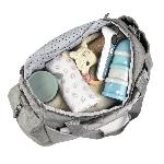 Sac A Langer BEABA. Sac Sydney Gris Chiné