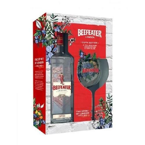 Gin Beefeater - Gin - 40.0 Vol. - 70 cl - Coffret avec verre