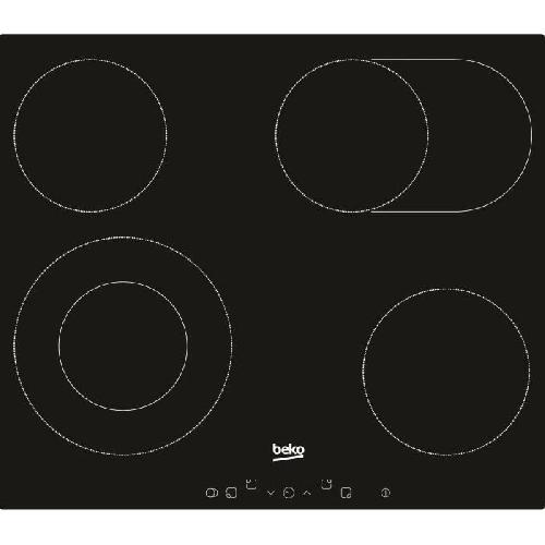 Table - Plaque De Cuisson - Vitroceramique BEKO HIC 64403 T Table vitroceramique 4 foyers