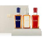 BELLEVOYE - Whisky - Origine - France - Coffret Tricolore Decouverte Bleu. Blanc Rouge - 3 20 cl