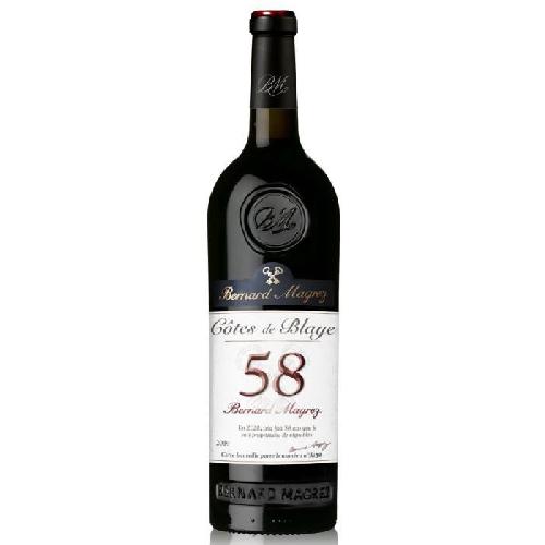 Vin Rouge Bernard Magrez 58 2019 AOP Blaye - Vin rouge de Bordeaux