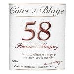 Vin Rouge Bernard Magrez 58 2019 AOP Blaye - Vin rouge de Bordeaux