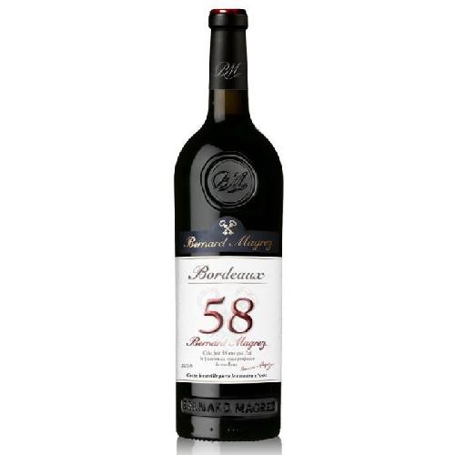 Vin Rouge Bernard Magrez 58 2020 AOP Bordeaux - Vin rouge de Bordeaux