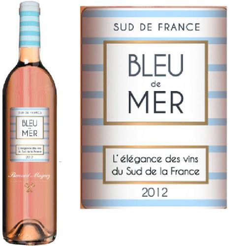 Vin Rose Bernard Magrez Bleu de Mer 2023 Vin de Pays d'Oc - Vin rosé du Languedo