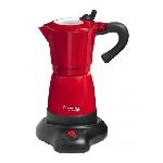 Cafetiere Bestron Machine a expresso 6 tasses 480 W Rouge AES480