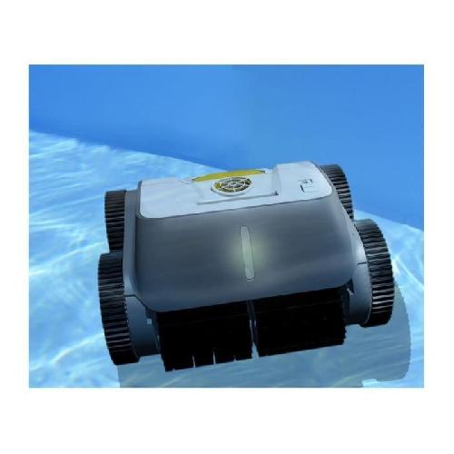 Robot De Nettoyage - Balai Automatique BESTWAY Robot aspirateur electrique autonome Ruby pour piscines 4 x 8 m. 3 moteurs fond et parois et ligne d'eau