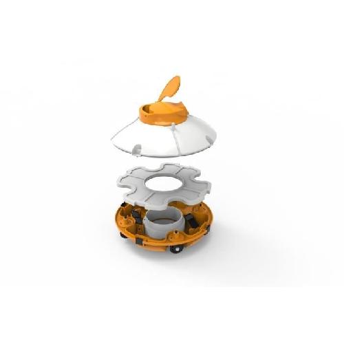 Robot De Nettoyage - Balai Automatique BESTWAY Robot aspirateur Frisbee - Pour piscine a fond plat - 5 x 3 m