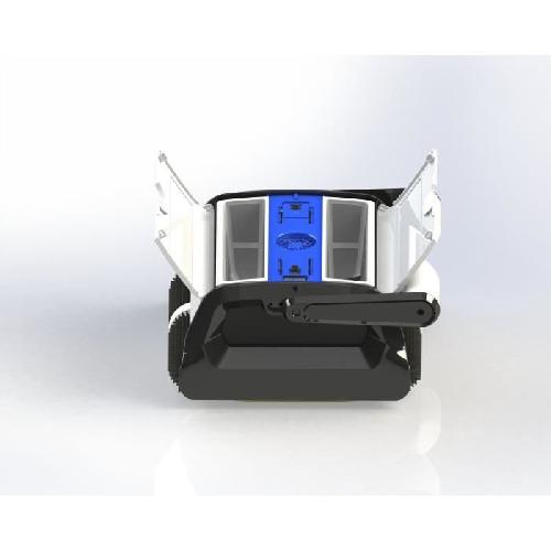 Robot De Nettoyage - Balai Automatique BESTWAY Robot electrique aspirateur CleanO2 pour piscine 4 x 8 m - 2 moteurs fond et parois