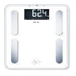 Pese-personne - Impedancemetre - Balance Beurer BF 400 BT Impedancemetre Signature Line - blanc
