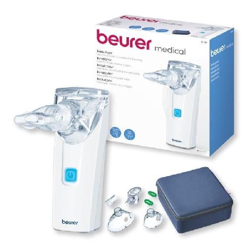 Sauna Facial - Inhalateur Electrique Beurer Nebuliseur IH 55 Blanc