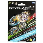 Toupie - Toupie De Competition - Arene - Lanceur Beyblade X Dual Pack Bite Croc 3-60LF et Sting Unicorn 4-60P. 2 toupies de competition a rotation droite. Des 8 ans