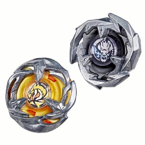 Toupie - Toupie De Competition - Arene - Lanceur Beyblade X Dual Pack Gale Wyvern 3-60T et Sword Dran 3-80B. 2 toupies de competition a rotation droite authentiques Takara Tomy. Des