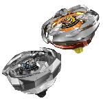 Toupie - Toupie De Competition - Arene - Lanceur Beyblade X Dual Pack Gale Wyvern 3-60T et Sword Dran 3-80B. 2 toupies de competition a rotation droite authentiques Takara Tomy. Des