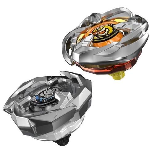 Toupie - Toupie De Competition - Arene - Lanceur Beyblade X Dual Pack Gale Wyvern 3-60T et Sword Dran 3-80B. 2 toupies de competition a rotation droite authentiques Takara Tomy. Des