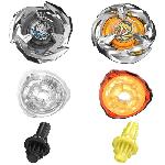 Toupie - Toupie De Competition - Arene - Lanceur Beyblade X Dual Pack Gale Wyvern 3-60T et Sword Dran 3-80B. 2 toupies de competition a rotation droite authentiques Takara Tomy. Des