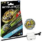 Beyblade X. Starter Pack Arrow Wizard 4-80B avec toupie de compétition a rotation droite de type endurance et lanceur. a partir de 8