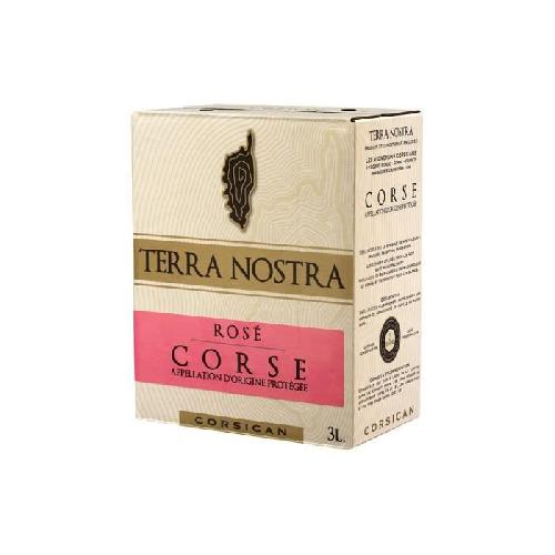 Vin Rose BIB 3L Terra Nostra Corse - Vin rose de Corse