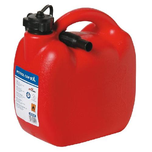 Jerrican Pour Liquide Auto-moto Bidon a carburant - Homologue EU - 10L - rouge