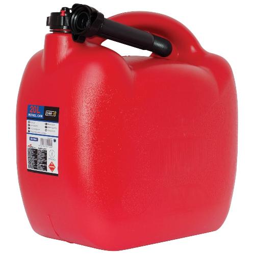 Jerrican Pour Liquide Auto-moto Bidon a carburant - Homologue EU - 20L rouge