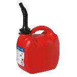 Jerrican Pour Liquide Auto-moto Bidon a carburant - Homologue EU - 5L rouge