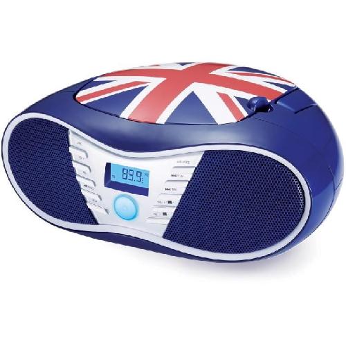 Radio Cd - Radio Cassette - Fm BIGBEN CD58GB Radio CD-USB-MP3 portable - United kingdom - Bleu.