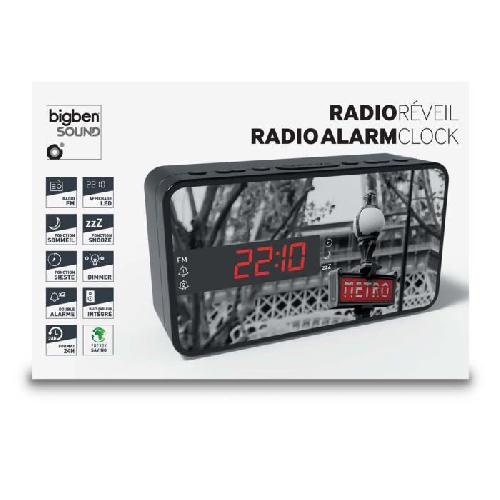 Radio Reveil BIGBEN RR15METRO Radio Reveil - Decor metro