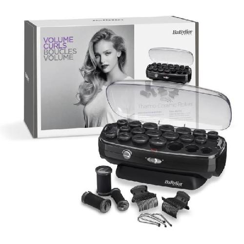 Bigoudis Chauffants - Rouleaux Chauffants Bigoudis chauffants Babyliss RS035E - Bigoudis Thermo-Ceramic Rollers NOIR