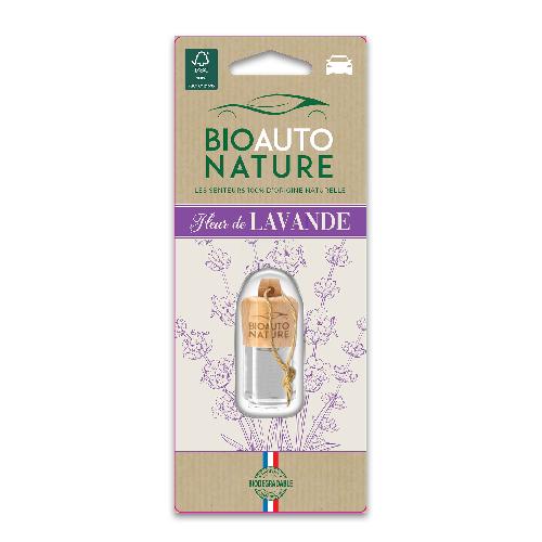 Desodorisant Auto - Parfum Auto BIOAUTONAT flacon bois lavande - Bio Auto Nature