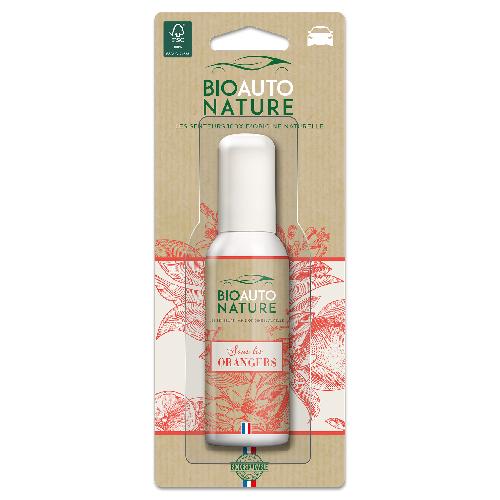 Desodorisant Auto - Parfum Auto BIOAUTONAT spray oranger - Bio Auto Nature