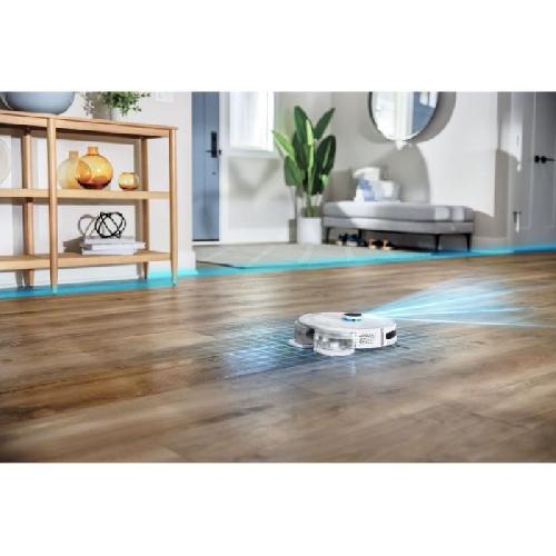 Aspirateur Robot BISSELL SpinWave R5 PET Wet et Dry - Aspirateur Robot Laveur avec Serpilliere - Navigation avec LIDAR - Aspiration Puissante