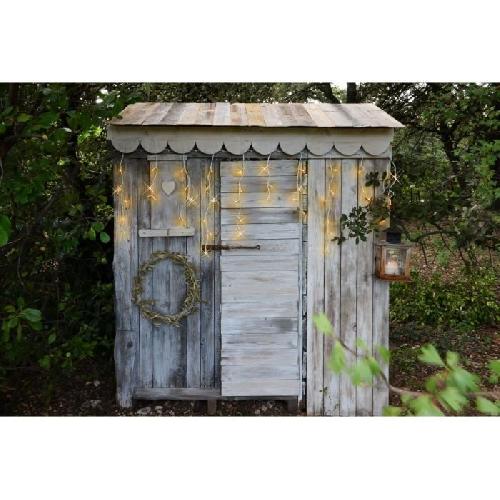 Guirlande De Noel BLACHERE ILLUMINATION Guirlande LED Stalactit Light Flash interieur-exterieur NoeL - 180 LED - 31V - Blanc chaud - 8 metres