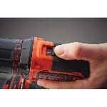 Perceuse BLACK+DECKER Perceuse a Percussion Sans Fil 18 V BDC718AS2F-QW avec 80 Accessoires. 2 Batteries. 1 Malette Metal