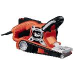 BLACK+DECKER Ponceuse a Bande 720 W KA88-QS Poignee Reglable pour les Travaux de Bricolage en Bois