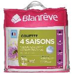 Couette BLANREVE Couette 4 saisons - 200 x 200 cm - Blanc