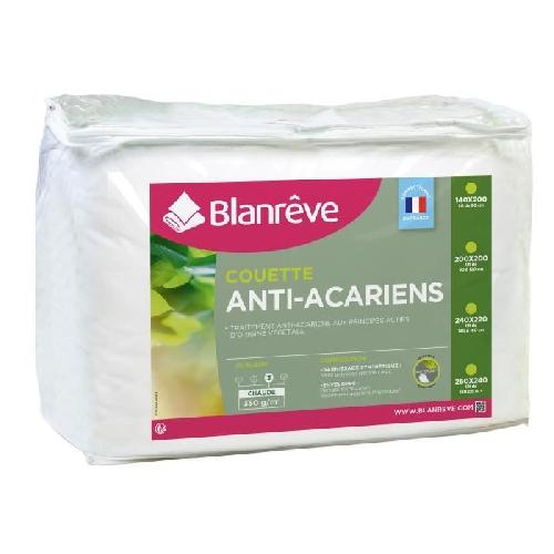 Couette BLANREVE Couette chaude Percale - Anti-acariens - 350g/m² - 220x240cm