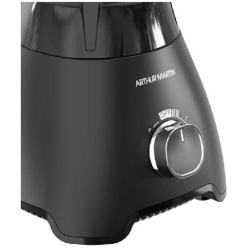 Blender Blender - ARTHUR MARTIN - AMPB40 -Bol en verre gradue 1.5L - 400W - 2 vitesses + pulse - Gris