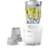 Blender Blender - PHILIPS - Serie 3000 HR2291/20 ? Blanc ? Bol en verre capacité 1.25L ? 2 vitesses ? 600W