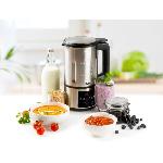 Blender Blender chauffant DOMO - Inox ? 1.2 L - 6 programmes ? 800 Watt ? DO727BL