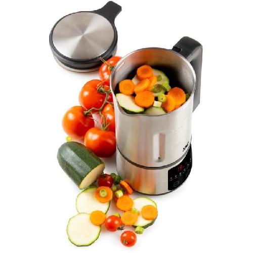 Blender Blender chauffant DOMO - Inox ? 1.2 L - 6 programmes ? 800 Watt ? DO727BL