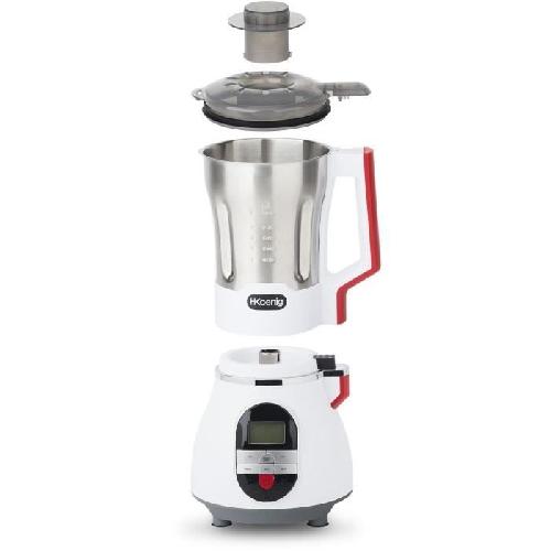 Blender Blender chauffant - H.Koenig - MXC36 - 900 W - 1.4 L - Inox - 3 vitesses + Pulse