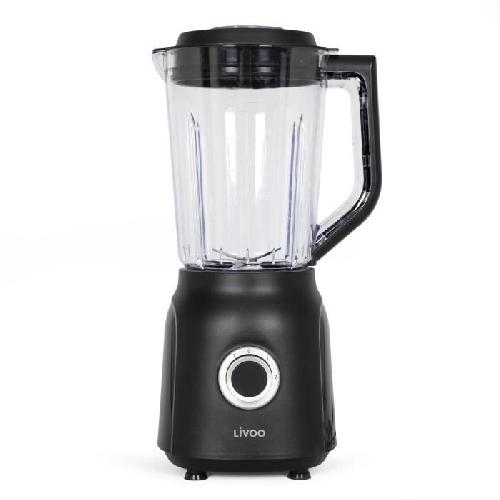 Blender Blender - LIVOO - 1.5 L - 600 W - 22 000 tours/min - 2 vitesses - Noir