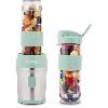 Blender Mini blender - H.KoeNIG - SMOO18 - 300 W - 570 mL - Vert pastel - Gourdes incluses - Sans BPA