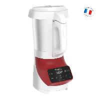 Blender MOULINEX SoupetPlus Blender Chauffant. Capacite utile 2 L. 5 vitesses. Ecran tactile. Livre recettes. Fabrique en France LM924500