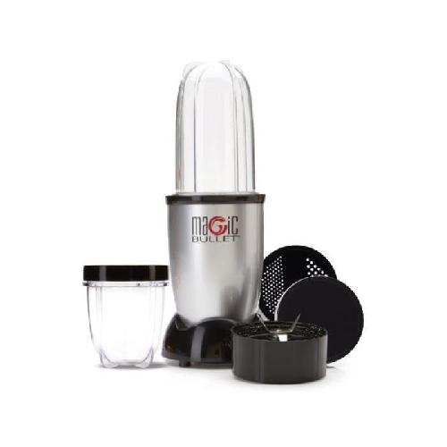 Blender Blender - NUTRIBULLET - MAGIC BULLET MBR0723 - 200 W - 2 bols inclus - - lames acier inoxydable - Silver